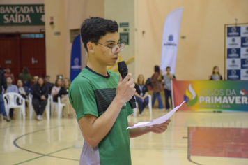 Foto - Abertura dos Jogos da Primavera 2025