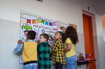 Foto - Festa Junina da CEMEI Maria Stella de Carvalho Lacombe