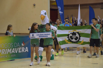 Foto - Abertura dos Jogos da Primavera 2025