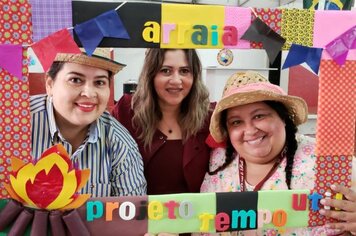 Projeto Tempo Útil realiza Festa Junina para alunos