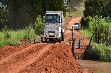 Ponte na região da santa laura é recuperada