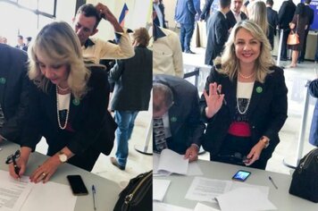 Prefeita Tina assina convênio com governo do Estado para obras de infraestrutura 