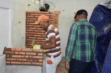 Reforma da Cozinha Piloto avança em Pompeia