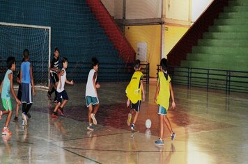 Divisão de esportes organiza campeonato de futsal de férias