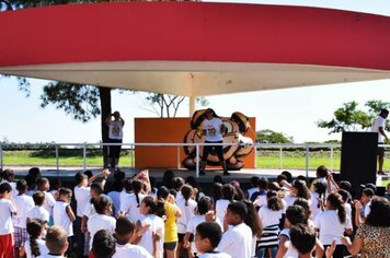 Estudantes da rede municipal participam do Agita Pompeia