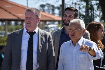 Prefeita Tina Januário recebe a visita de representantes de países nórdicos 