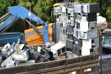 Pompeia recicla mais de 2,5 toneladas de lixo eletrônico