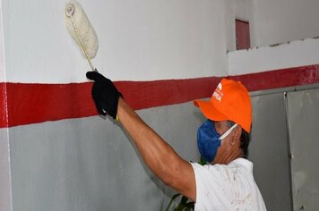 Iniciada a reforma do refeitório da prefeitura