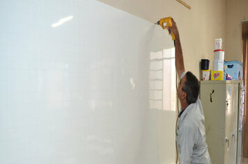 Escolas municipais recebem novas lousas