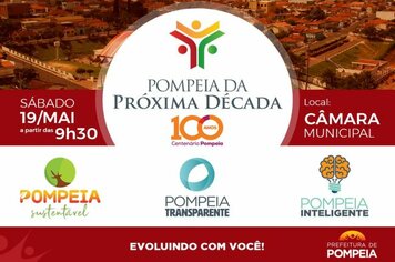 Convite: 1ª Reunião Preparatória do programa Pompeia da Próxima Década