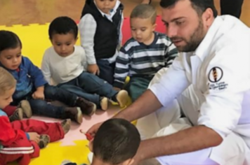 DHS realiza trabalho de prevenção em saúde bucal nas escolas