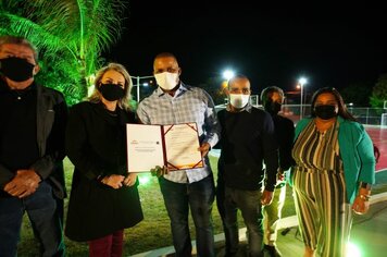 Prefeitura inaugura Área de Lazer “Diva Lourenço Lopes” no Jardim Boa Vista