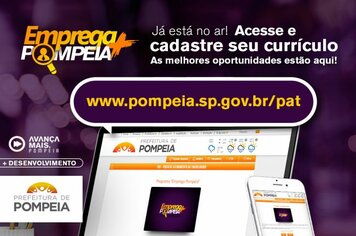 Emprega Pompeia: Programa da Prefeitura divulga mais 6 novas vagas de emprego