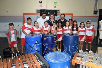 Música é diferencial na grade curricular da rede municipal de Pompeia
