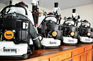 Município adquire 4 novos nebulizadores costais para a Vigilância Sanitária