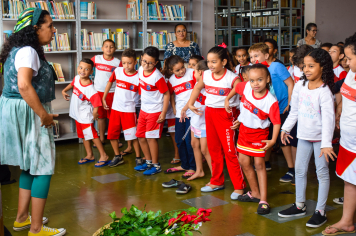 Biblioteca Municipal “Monteiro Lobato” reabre com contação de histórias para crianças