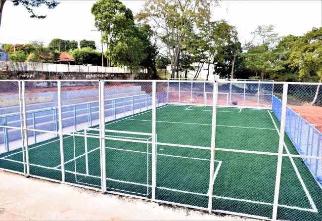 1ª Quadra de Futebol Society de Pompeia deve ser inaugurada em breve