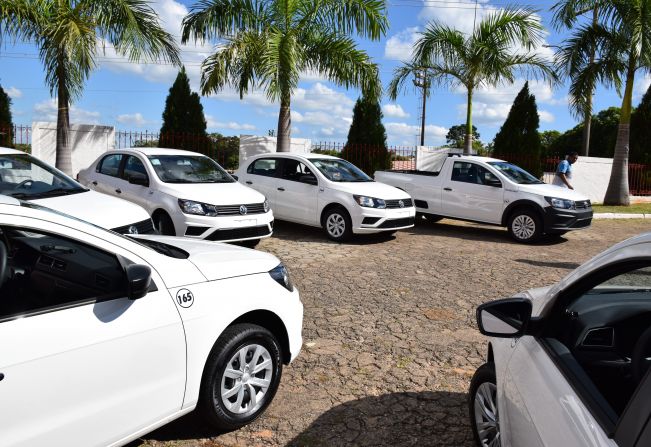 Prefeitura realiza a maior aquisição de veículos da história de Pompeia