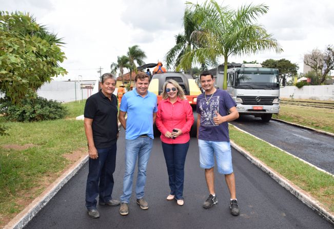 Pista de Cooper e Ciclovia Pedro Corradi recebe recapeamento