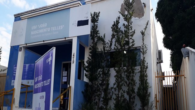 Saúde inicia manutenção da USF “Telles”