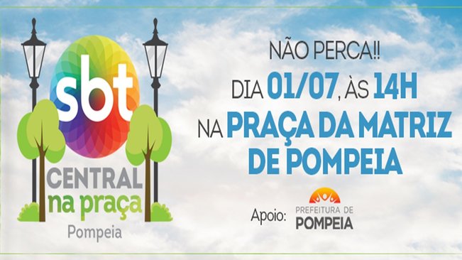 Festa na praça promete agitar a cidade neste sábado, dia primeiro