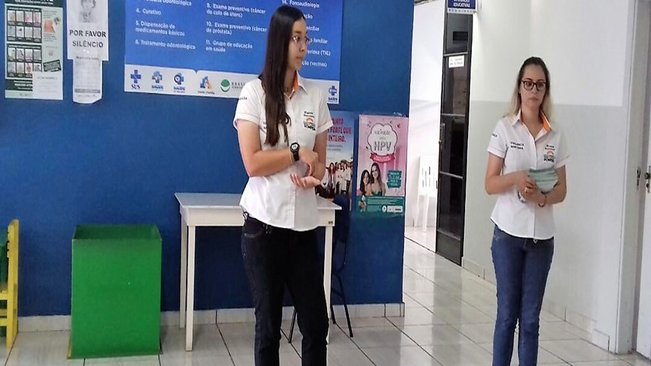 Veterinárias da vigilância sanitária realizam trabalho de conscientização contra a leishmaniose nas unidades de saúde