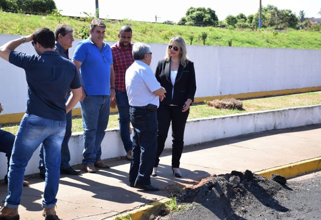 Diretor do DER e especialista em pavimento asfáltico estudam recuperação da Via Expressa