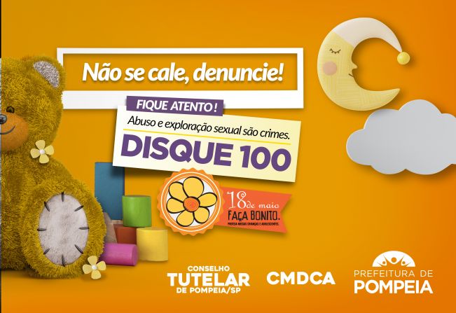 Com programação especial, Prefeitura realiza campanha pelo Dia Nacional de Combate ao Abuso e à Exploração Sexual de Crianças e Adolescentes