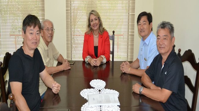 Tina se reúne com a nova diretoria da acep (kaikan)