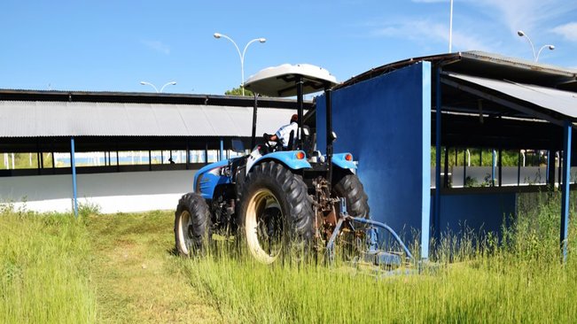 Centro de lazer do núcleo tufic baracat recebe ação intensiva de limpeza
