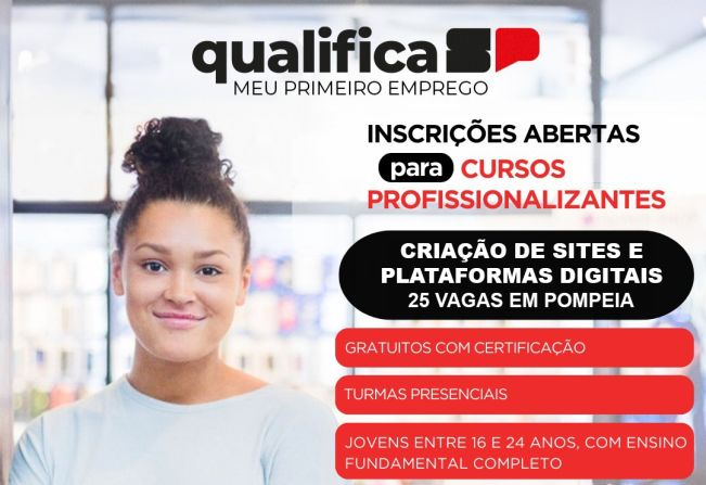 Curso de Criação de Sites e Plataformas Digitais está com inscrições abertas 