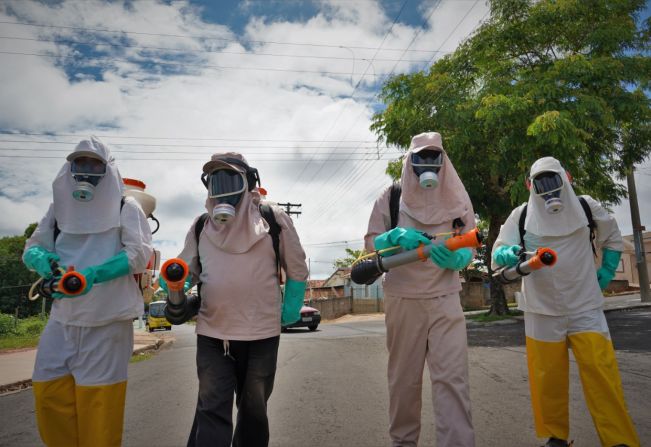 Pompeia recebe nebulização contra mosquito da dengue
