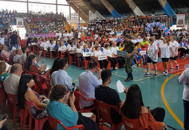 Pompeia participa dos Jogos Regionais do Idoso em Osvaldo Cruz