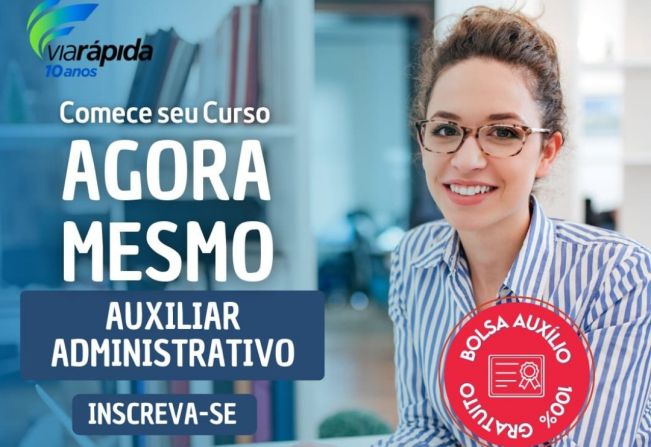 Prefeitura conquista curso de Auxiliar Administrativo para estudantes maiores de 16 anos