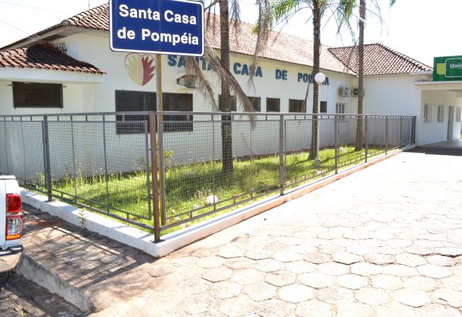 Parceria entre a Santa Casa e a Prefeitura de Pompeia proporciona melhorias para a entidade e mais qualidade nos serviços prestados