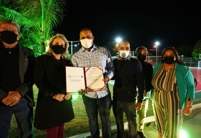 Prefeitura inaugura Área de Lazer “Diva Lourenço Lopes” no Jardim Boa Vista