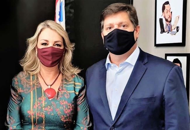 Prefeita Tina conquista a maior verba em recapeamento da história e garante prioridade do Estado no asfalto novo da vicinal Tufic Baracat com articulações do Deputado Baleia Rossi