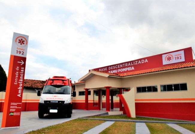 SAMU começa a operar nesta segunda-feira em Pompeia