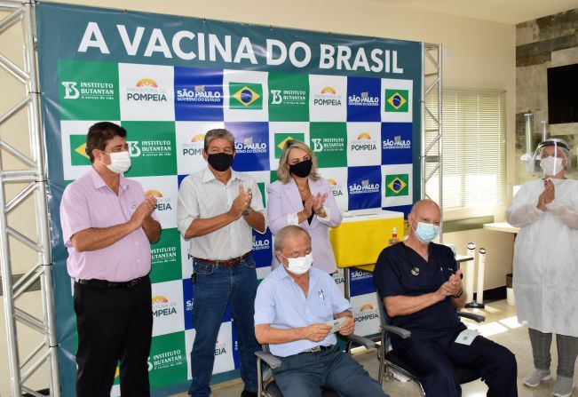 Pompeia recebe mais 380 doses da Coronavac e realizará nova ação de imunização neste sábado (6)