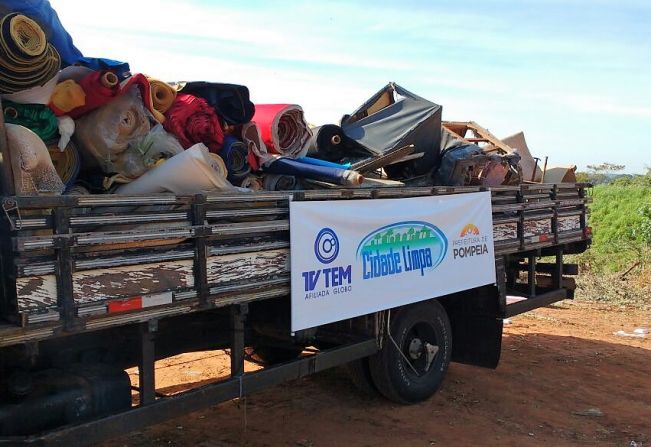 Projeto Cidade Limpa começa nesta segunda-feira em Pompeia