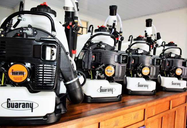 Município adquire 4 novos nebulizadores costais para a Vigilância Sanitária