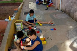 Foto - FÉRIAS ESCOLARES NO CENTRO DE ASSISTÊNCIA SOCIAL NOSSA SENHORA DE FÁTIMA