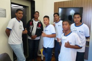 Foto - VISITA À CÂMARA MUNICIPAL DE POMPEIA