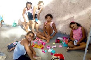 Foto - FÉRIAS ESCOLARES NO CENTRO DE ASSISTÊNCIA SOCIAL NOSSA SENHORA DE FÁTIMA